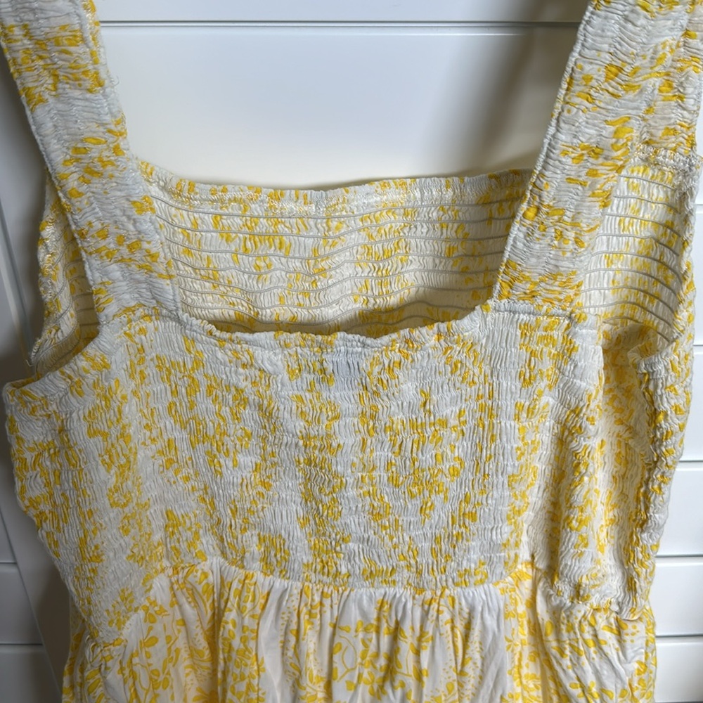 Monsoon & Beyond Beyond Vera Yellow & White Maxi Dress - Picture 7 of 7